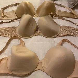 Beige bras